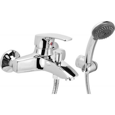 Bateria wannowa ścienna chrom Deante Fliger Sparta BFS 011M